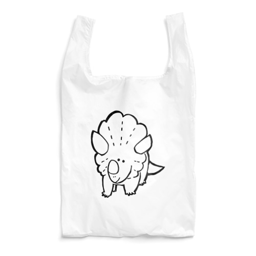 黒トリケラちゃん Reusable Bag