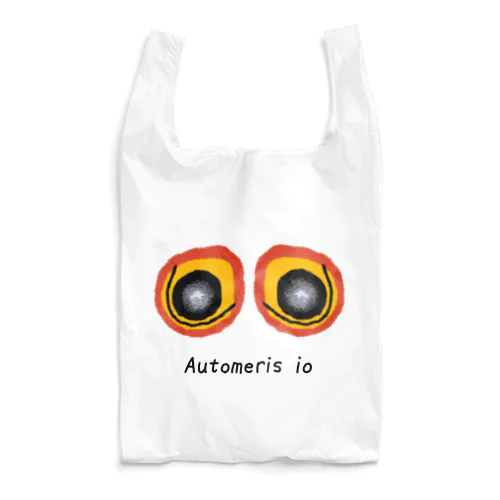 めだまもよう その1 (Automeris io) Reusable Bag