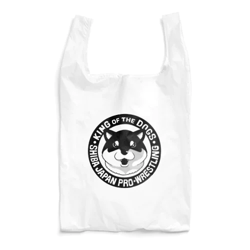 柴日本プロレス（黒柴） Reusable Bag