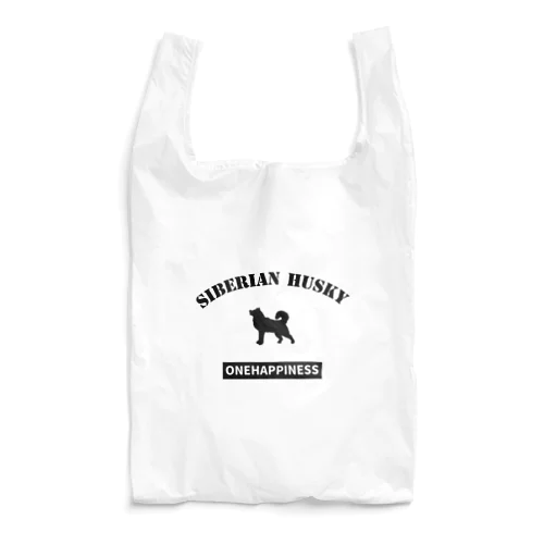 シベリアンハスキー  ONEHAPPINESS Reusable Bag