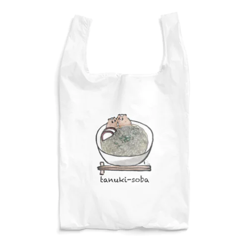 たぬき蕎麦 Reusable Bag
