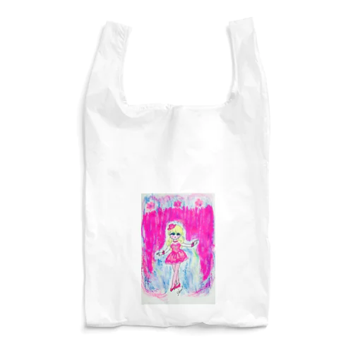 ピンクMerry-go-round Reusable Bag