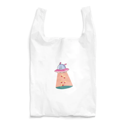 キャトるUFOうさぎ(芋カラフル) Reusable Bag
