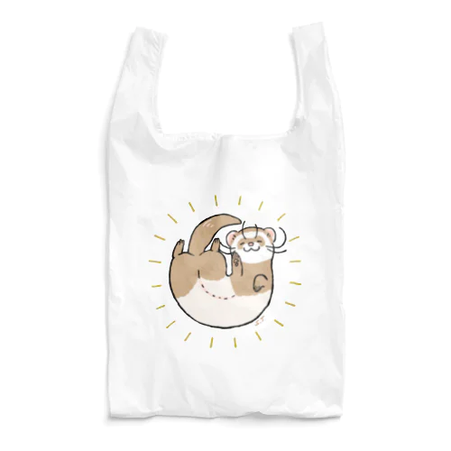 いたち仏さま　バタースコッチ Reusable Bag