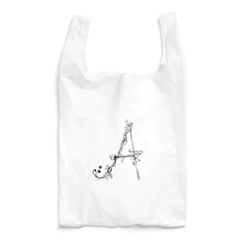 ドライフラワーAロゴ Reusable Bag