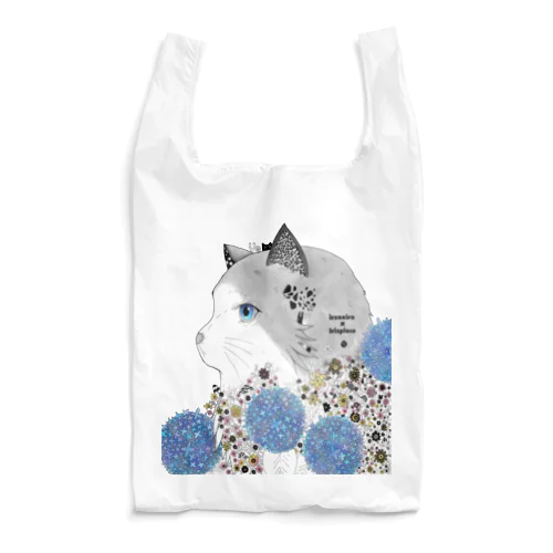 Ragdoll Hydrangea ( ラグドール / 猫 ) 3 Reusable Bag