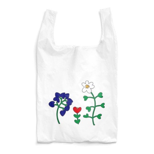 ハートの植物 Reusable Bag