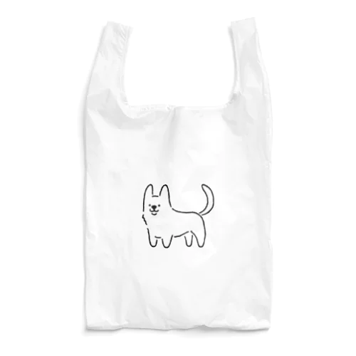 コーギー真っ白しっぽ Reusable Bag