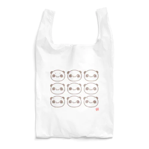 ぱんちゃん9ふぇいす Reusable Bag