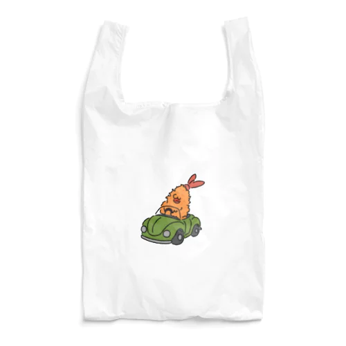 運転を覚えたエビフライ Reusable Bag