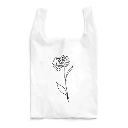 一輪の花 エコバッグ Reusable Bag