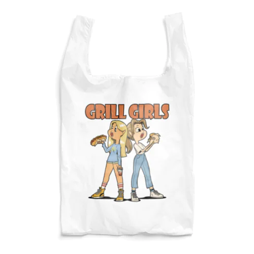 "grill girls" エコバッグ