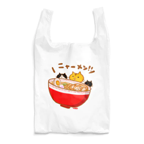 にゃーめん！！ Reusable Bag