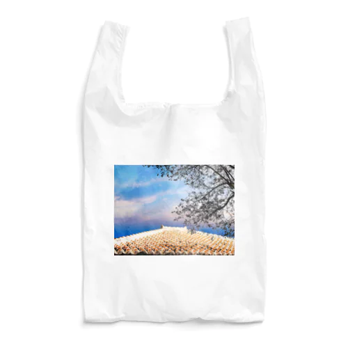 夕焼けと赤瓦屋根 Reusable Bag