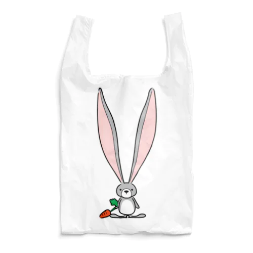 ウサギ（耳長め） Reusable Bag