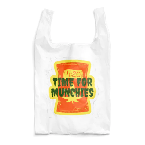 Time for Munchies 😋 Reusable Bag