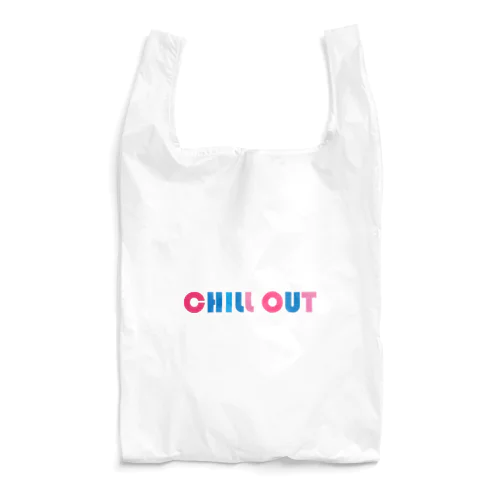 chill out チルしちゃお ピンク Reusable Bag