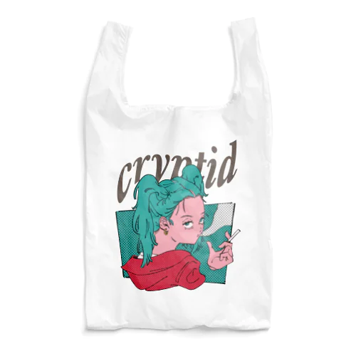 cryptid smoke girl Reusable Bag