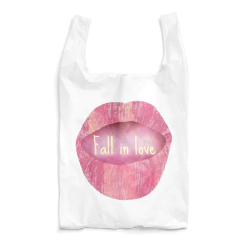 Lips💋 foll in love エコバッグ