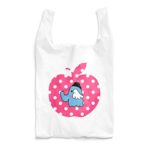 リンゴ型　とむふぁ現る Reusable Bag