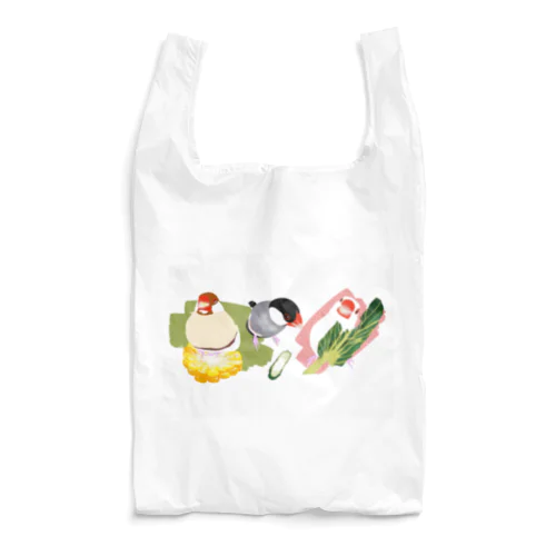 文鳥の好きなもの Reusable Bag