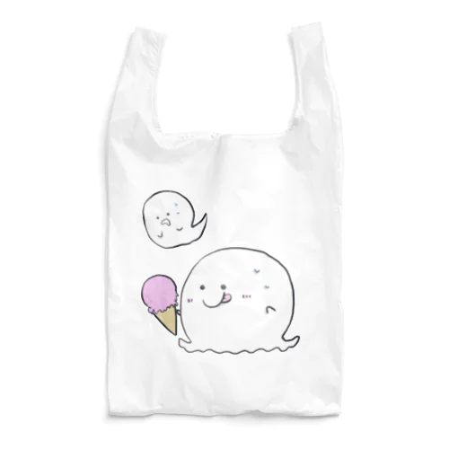 アイス おばけ Reusable Bag