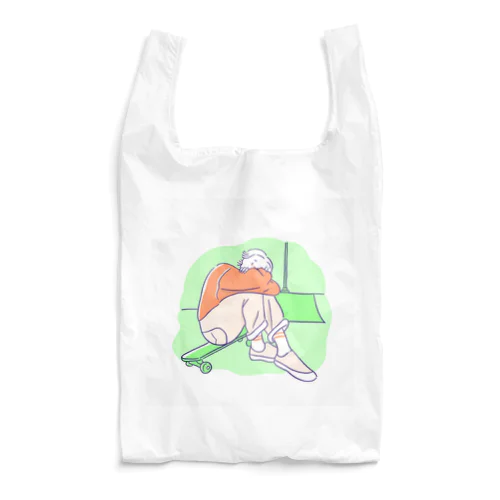 スケボーくん Reusable Bag