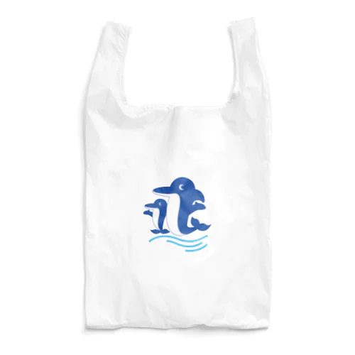 イルカの親子 Reusable Bag