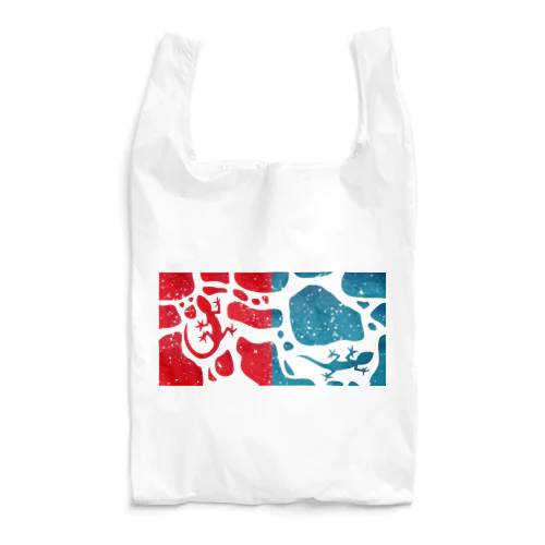 ヤモリのジョンとマリー Reusable Bag