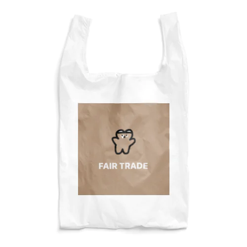 くまくま。FAIR TRADE エコバッグ