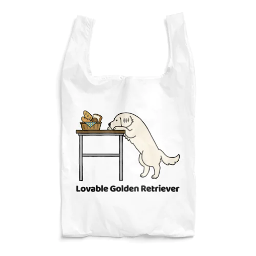 lovableゴル（白） Reusable Bag