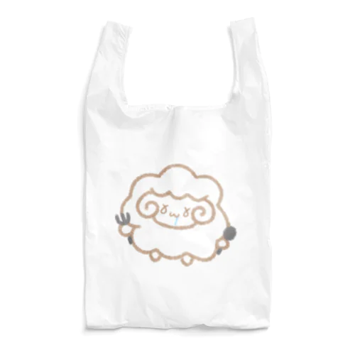 ひつじのみこちゃん　腹ペコ.ver Reusable Bag