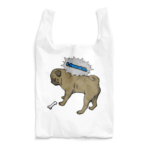pug みーつけた Reusable Bag