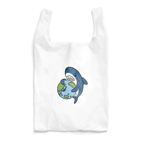 地球にやさしいサメ Reusable Bag
