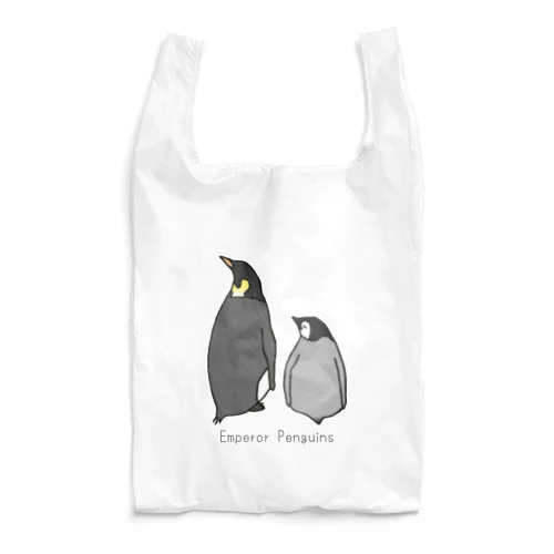 コウテイペンギン親子 Reusable Bag