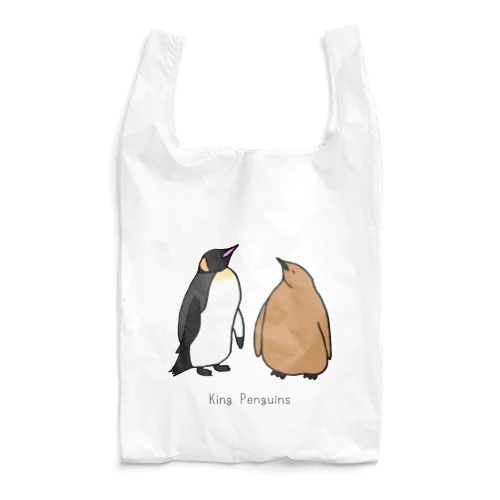 オウサマペンギン親子 Reusable Bag