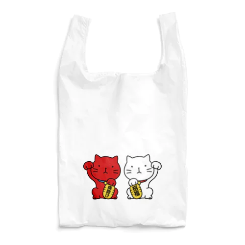 招き猫！ Reusable Bag