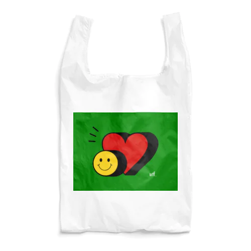 thefluffy Peaceful heart Reusable Bag