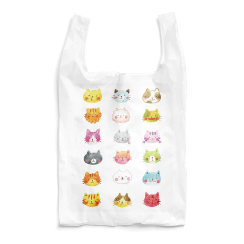 ねこねこバッグ Reusable Bag