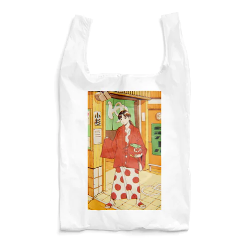 銭湯女子・エコバッグ Reusable Bag