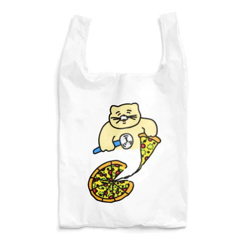 ピザ食べ猫 Reusable Bag