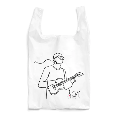 0/f ゆるがない ロゴ02 Reusable Bag