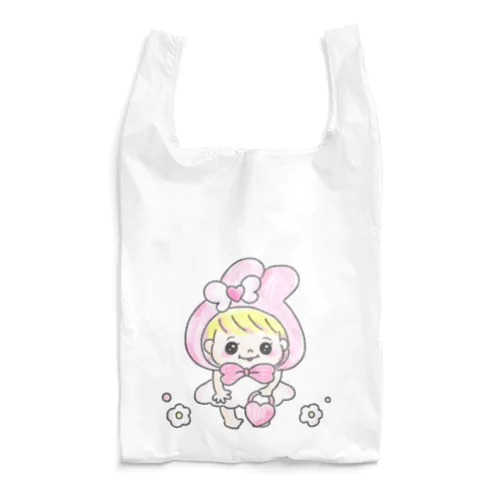 うさちゃんのエコバッグ Reusable Bag