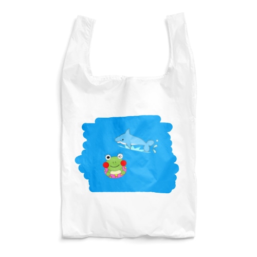 イルカとかえるさん Reusable Bag