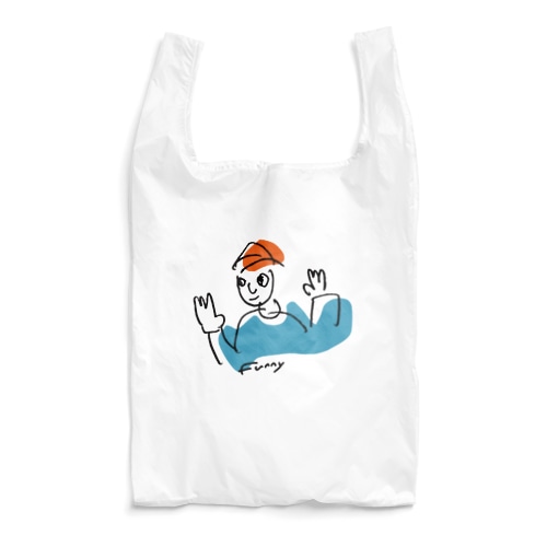 走り書きの人 - さわやか Reusable Bag