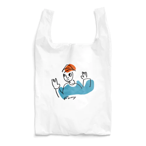 走り書きの人 - さわやか Reusable Bag