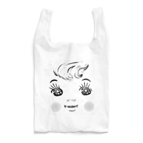 モノトーンチャーミーちゃん Reusable Bag