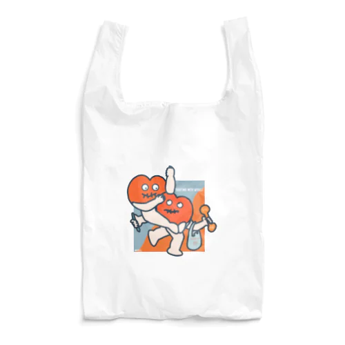 己と戦うリップちゃん。 Reusable Bag