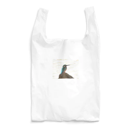 石の上にもカワセミ Reusable Bag