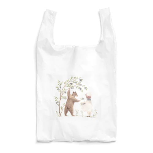 ブルーベリー摘み Reusable Bag